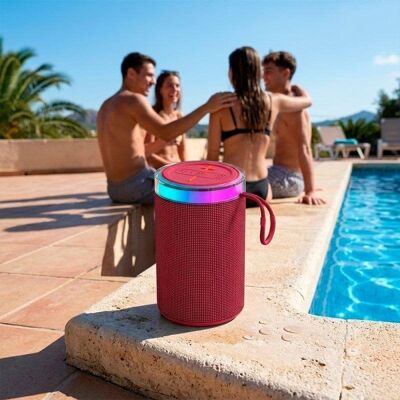 Bluetooth Lautsprecher Cool Habana TWS 5W mit Micro SD, Radio FM und RGB LED Bluetooth Lautsprecher Cool Habana TWS 5W mit Micro SD, Radio FM und RGB LED