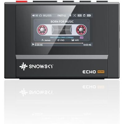 FiiO Echo MINI 8GB Bluetooth MP3-Player - Tragbarer Hochklang-Sound FiiO Echo MINI 8GB Bluetooth MP3-Player - Tragbarer Hochklang-Sound
