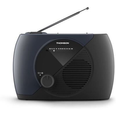 Thomson RT350 Schwarzes analoges tragbares UKW-Radio Thomson RT350 Schwarzes analoges tragbares UKW-Radio