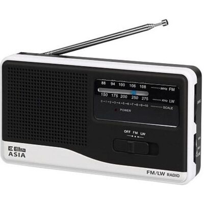 Eltra Asia Analogradio FM/LW Portable mit Batterie und Netz Eltra Asia Analogradio FM/LW Portable mit Batterie und Netz