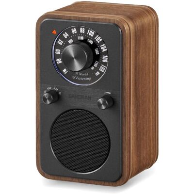 Radio SANGEAN WR-9 Portabel Analoge AM/FM 8W Nuss Radio SANGEAN WR-9 Portabel Analoge AM/FM 8W Nuss