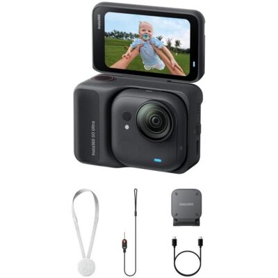 Digitalkamera Kompakt Insta360 GO Ultra 51 MP 156x Optischer Zoom 1/1.28'' Sensor 4K Touchscreen WiFi Digitalkamera Kompakt Insta360 GO Ultra 51 MP 156x Optischer Zoom 1/1.28'' Sensor 4K Touchscreen WiFi