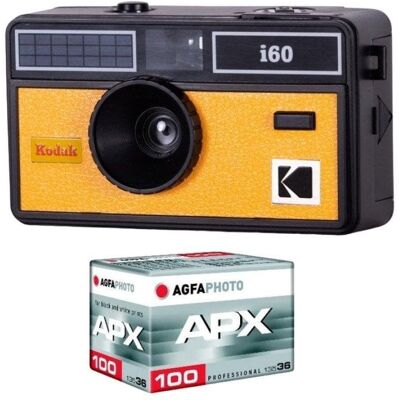 Cámara Analógica Agfaphoto Kodak i60 35mm Wiederverwendbar Objektiv 31mm F/10 Blitz Cámara Analógica Agfaphoto Kodak i60 35mm Wiederverwendbar Objektiv 31mm F/10 Blitz