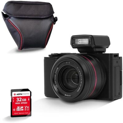 Digitalkamera Agfaphoto Realishot C130 16MP CMOS Touchscreen WLAN Schwarz Digitalkamera Agfaphoto Realishot C130 16MP CMOS Touchscreen WLAN Schwarz
