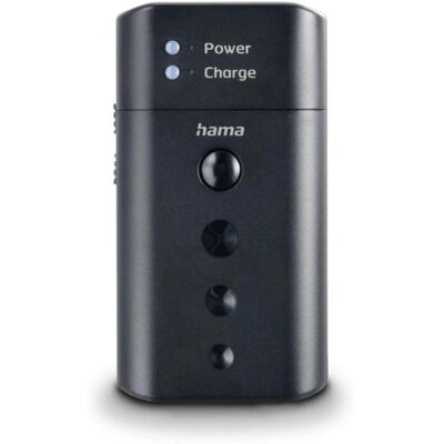 Ladegerät für Batterien Hama Delta Travel USB-C Schwarz Ladegerät für Batterien Hama Delta Travel USB-C Schwarz