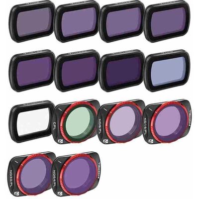 Kit Filter Freewell DJI Osmo Pocket 3 Mega Kit 14 Einheiten Kit Filter Freewell DJI Osmo Pocket 3 Mega Kit 14 Einheiten