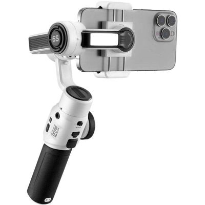 Smartphone Gimbal 3 Achsen Zhiyun Smooth 5s White Integrierte LED Smartphone Gimbal 3 Achsen Zhiyun Smooth 5s White Integrierte LED