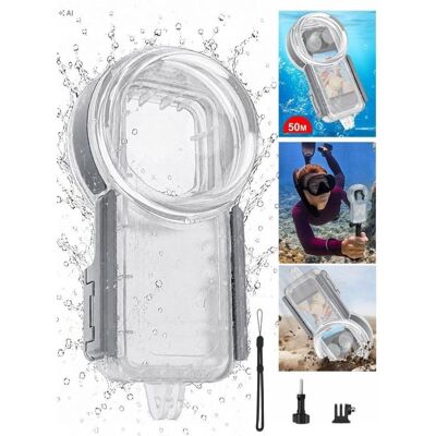 Wasserdichtes Gehäuse Puluz PU1206T für Insta360 X5 360° bis 50m Wasserdichtes Gehäuse Puluz PU1206T für Insta360 X5 360° bis 50m