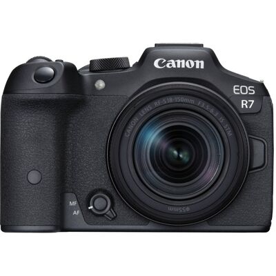 Canon EOS R7 + RF-S 18-150mm IS STM MILC 32,5 MP CMOS 6960 x 4640 Pixel Schwarz Canon EOS R7 + RF-S 18-150mm IS STM MILC 32,5 MP CMOS 6960 x 4640 Pixel Schwarz