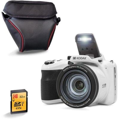 Bridgekamera Kodak Pixpro AZ425 20 MP 42x Zoom Weiß Set Bridgekamera Kodak Pixpro AZ425 20 MP 42x Zoom Weiß Set