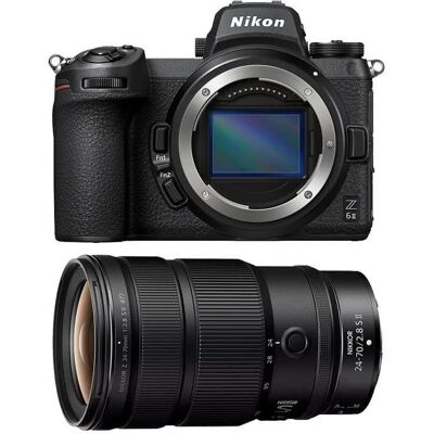Spiegellose Kamera Nikon Z6 II 24,5MP 24-70mm f/2.8 S Vollformat USB-C Spiegellose Kamera Nikon Z6 II 24,5MP 24-70mm f/2.8 S Vollformat USB-C