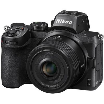 Spiegellose Kamera Nikon Z5 24,3MP 40mm f/2 Vollformat Sensor 4K Video Spiegellose Kamera Nikon Z5 24,3MP 40mm f/2 Vollformat Sensor 4K Video