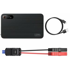 Batteriestarter Baseus Super Energy Pro+ 1200A Schwarz 600A Universal integriert USB Batteriestarter Baseus Super Energy Pro+ 1200A Schwarz 600A Universal integriert USB