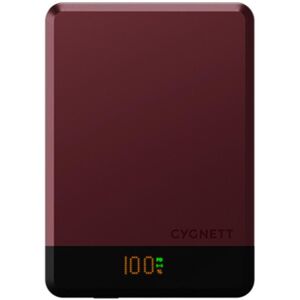 Powerbank Cygnett MagSlim 5000 mAh Wireless MagSafe Cherry Powerbank Cygnett MagSlim 5000 mAh Wireless MagSafe Cherry