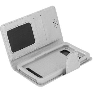 Avizar Silbernes Bücheretui für Max Smartphone. 152 x 145 x 76 mm Avizar Silbernes Bücheretui für Max Smartphone. 152 x 145 x 76 mm
