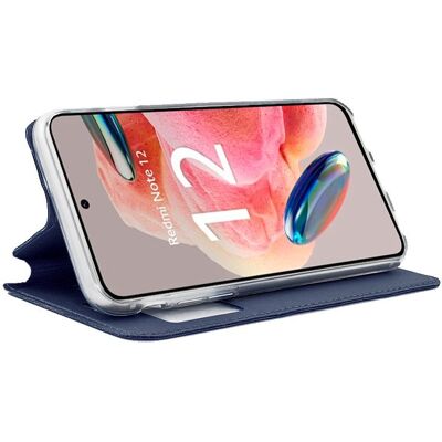 Xiaomi Redmi Note 12 Leder-Flip-Hülle - Handyhülle Xiaomi Redmi Note 12 Leder-Flip-Hülle - Handyhülle