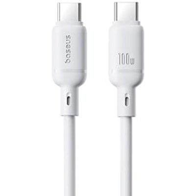 Baseus Silky Kabel 100W 2m Weiß - Kabel Baseus Silky Kabel 100W 2m Weiß - Kabel