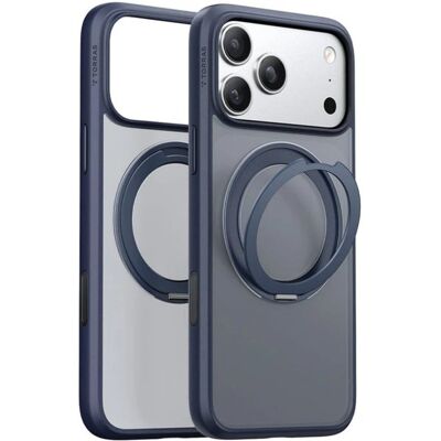 Smartphone-Hülle TORRAS Ostand Pro Series Blau mit Ständer für iPhone 17 Pro Smartphone-Hülle TORRAS Ostand Pro Series Blau mit Ständer für iPhone 17 Pro