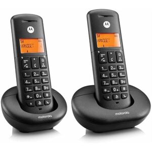 Motorola E202 Duo DECT Schnurloses Festnetztelefon Schwarz Motorola E202 Duo DECT Schnurloses Festnetztelefon Schwarz