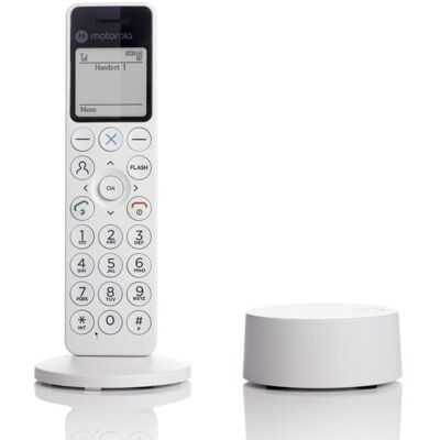 DECT kabelloses Telefon Motorola DOT4 mit Anrufbeantworter DECT kabelloses Telefon Motorola DOT4 mit Anrufbeantworter