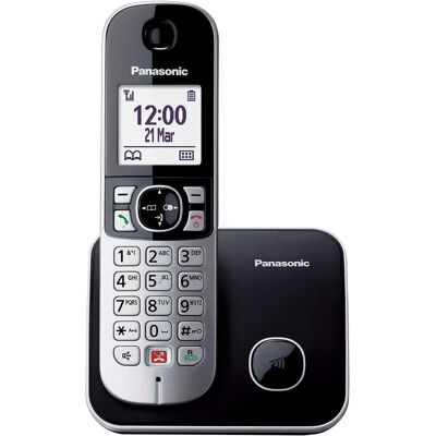 Panasonic KX-TG6851SP Kabelloses Festnetztelefon Grau/Schwarz Panasonic KX-TG6851SP Kabelloses Festnetztelefon Grau/Schwarz