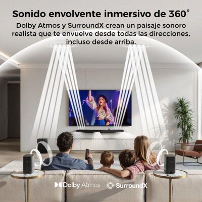 Barra de sonido Ultimea Skywave F40 Boom HDMI eARC 520W Dolby Atmos Surround Barra de sonido Ultimea Skywave F40 Boom HDMI eARC 520W Dolby Atmos Surround