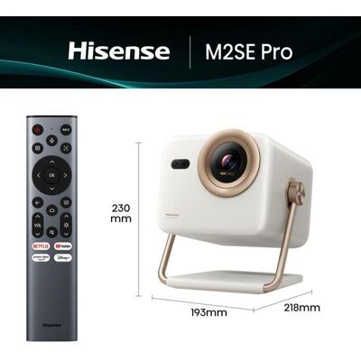 Projektor Hisense M2SE Pro 4K UHD 1150 Lumen 200" Laser DLP Smart Projektor Hisense M2SE Pro 4K UHD 1150 Lumen 200" Laser DLP Smart