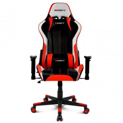 Drift DR175RED Silla Gaming Schwarz/Rot, Ergonomischer Profi-Stuhl, 2D-Armlehnen, PU-Polsterung, max. 150 kg Drift DR175RED Silla Gaming Schwarz/Rot, Ergonomischer Profi-Stuhl, 2D-Armlehnen, PU-Polsterung, max. 150 kg