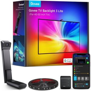 Govee H6097 Fernseher Hintergrundbeleuchtung - RGBICW, Wi-Fi+Bluetooth, 40-50 Zoll Govee H6097 Fernseher Hintergrundbeleuchtung - RGBICW, Wi-Fi+Bluetooth, 40-50 Zoll