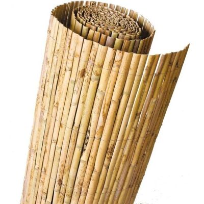 Nature Sichtschutz aus Naturrohren 1,5 x 5 m – 40% Privatsphaere Nature Sichtschutz aus Naturrohren 1,5 x 5 m – 40% Privatsphaere