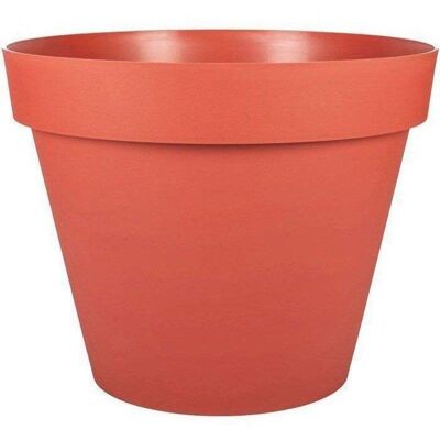 Blumentopf Rund EDA Toscane 10 L Ø 29,5 cm Lack Orange Blumentopf Rund EDA Toscane 10 L Ø 29,5 cm Lack Orange