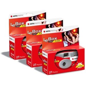 Cámara Analógica Agfaphoto LeBox Einwegkamera Blitz 31mm 27 Aufnahmen Cámara Analógica Agfaphoto LeBox Einwegkamera Blitz 31mm 27 Aufnahmen