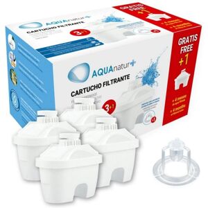 tm-electron AQUAnatur+ Wasserfilter kompatibel mit den meisten Filterkrügen, 30 Tage / 150 Liter Lebensdauer tm-electron AQUAnatur+ Wasserfilter kompatibel mit den meisten Filterkrügen, 30 Tage / 150 Liter Lebensdauer