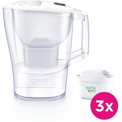 Wasserfilterkanne Brita Aluna Calendar Weiß 2,4 L 3 Filter Wasserfilterkanne Brita Aluna Calendar Weiß 2,4 L 3 Filter