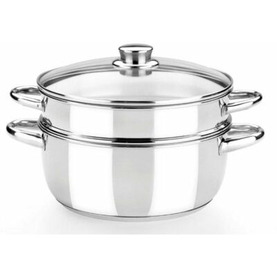 Dampfgarbereiter Monix Optima Ø20 cm Edelstahl Dampfgarbereiter Monix Optima Ø20 cm Edelstahl