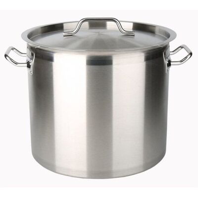 Kochtopf Baumalu Edelstahl Groß mit Deckel 40 cm 40 L Kochtopf Baumalu Edelstahl Groß mit Deckel 40 cm 40 L