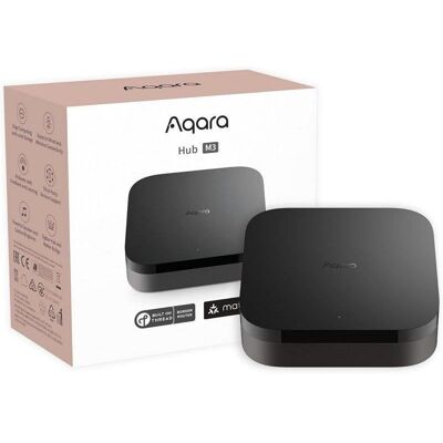 Domotik-Zentrale Aqara Hub M3 Wifi/Bluetooth/Thread/Zigbee/Matter mit Sprachsteuerung Domotik-Zentrale Aqara Hub M3 Wifi/Bluetooth/Thread/Zigbee/Matter mit Sprachsteuerung