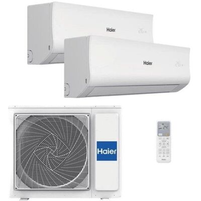 Multi-Split-Klimaanlage 2x1 Haier 2.322 2.752 Frigorie A++/A+++ Inverter Wärmepumpe WLAN Multi-Split-Klimaanlage 2x1 Haier 2.322 2.752 Frigorie A++/A+++ Inverter Wärmepumpe WLAN