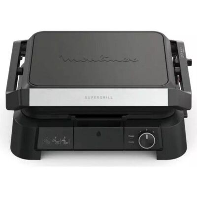 Moulinex GI5108F0 Grill 2000W 3 in 1 Schwarz Moulinex GI5108F0 Grill 2000W 3 in 1 Schwarz