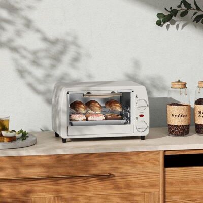 Minibackofen Blossom 10L 750W Timer 230°C Kompakt Creme Minibackofen Blossom 10L 750W Timer 230°C Kompakt Creme