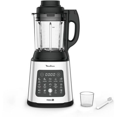 Standmixer Moulinex LM835D10 2L 1400W Schwarz Powelix 10 Programme Standmixer Moulinex LM835D10 2L 1400W Schwarz Powelix 10 Programme