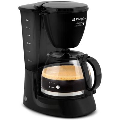 Orbegozo CG 4060 N Filterkaffeemaschine, 12 Tassen, 800 W, Schwarz Orbegozo CG 4060 N Filterkaffeemaschine, 12 Tassen, 800 W, Schwarz