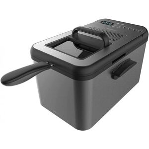 Freidora traditionell Cecotec Cleanfry Luxury 4000 Dark 4.2L 3270W Edelstahl Filter Freidora traditionell Cecotec Cleanfry Luxury 4000 Dark 4.2L 3270W Edelstahl Filter