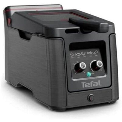 Fritteuse Tefal 3,5L 2000W Edelstahl herausnehmbare Wanne Timer Kohlefilter Fritteuse Tefal 3,5L 2000W Edelstahl herausnehmbare Wanne Timer Kohlefilter
