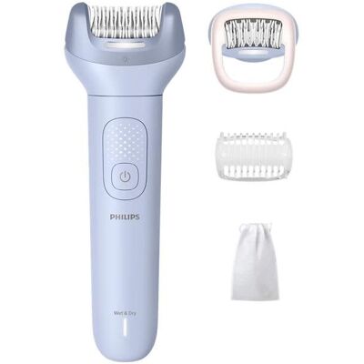 Epilierer Philips Serie 8000 BRE708/00 Kabellos 2 Stufen 3 Aufsätze Wet & Dry Schnellladung Epilierer Philips Serie 8000 BRE708/00 Kabellos 2 Stufen 3 Aufsätze Wet & Dry Schnellladung