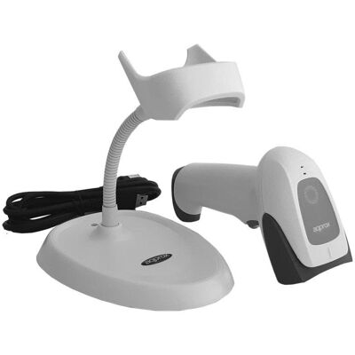 Barcode-Scanner 2D USB Weiß Approx APPLS22WH Barcode-Scanner 2D USB Weiß Approx APPLS22WH
