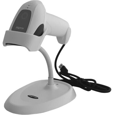 Approx APPLS11ASWH USB-Barcodeleser, weiß Approx APPLS11ASWH USB-Barcodeleser, weiß