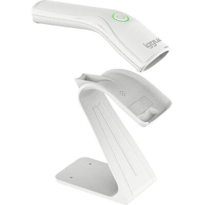 Barcodescanner iggual 2D USB Weiß CMOS IP52 Handscanner Barcodescanner iggual 2D USB Weiß CMOS IP52 Handscanner