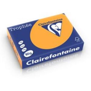 Papier Clairefontaine 1878C A4 80 g/m² Orange 500 Blatt FSC Papier Clairefontaine 1878C A4 80 g/m² Orange 500 Blatt FSC
