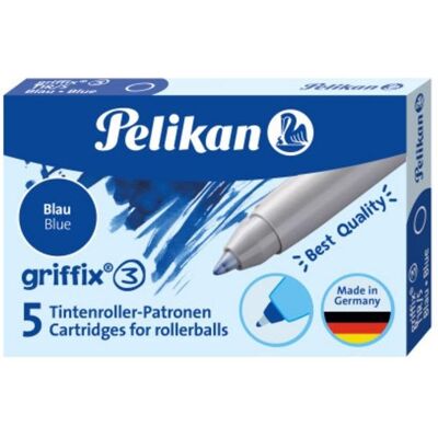 Pelikan 960567 Nachfüllung Kugelschreiber Blau 5 Stück in Schachtel Pelikan 960567 Nachfüllung Kugelschreiber Blau 5 Stück in Schachtel